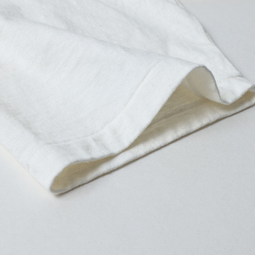 lot.35001 FALLEN COTTON MID WEIGHT S/S TEE (GREY)