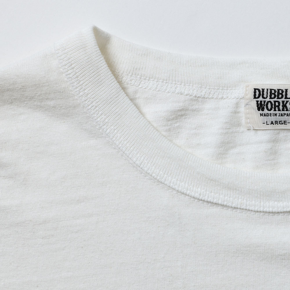 lot.55001 FALLEN COTTON MID WEIGHT L/S TEE (GREY)