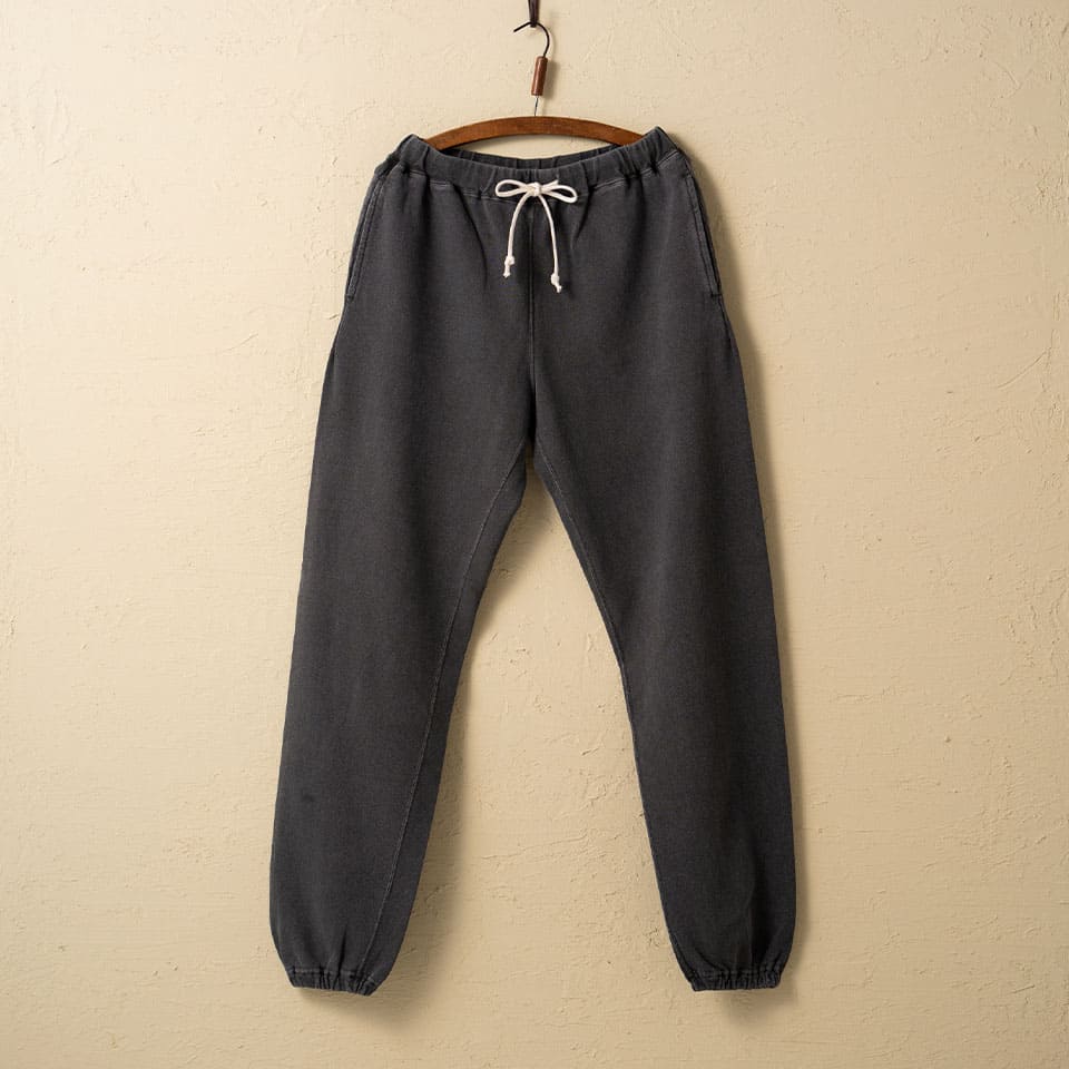 lot.78105PD SWEAT PANTS PIGMENT DYE<SUMIKURO>