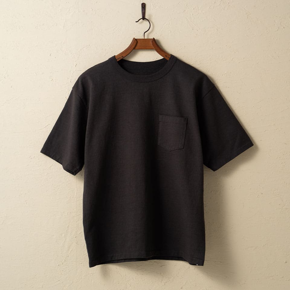 lot.37002 HEAVY WEIGHT SHORT SLEEVE Pocket Tee <sumikuro></sumikuro>