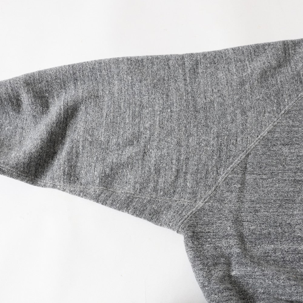 lot.86019 "LOOP WHEEL”RAGLAN SWEATSHIRT<HEATHER CHARCOAL>