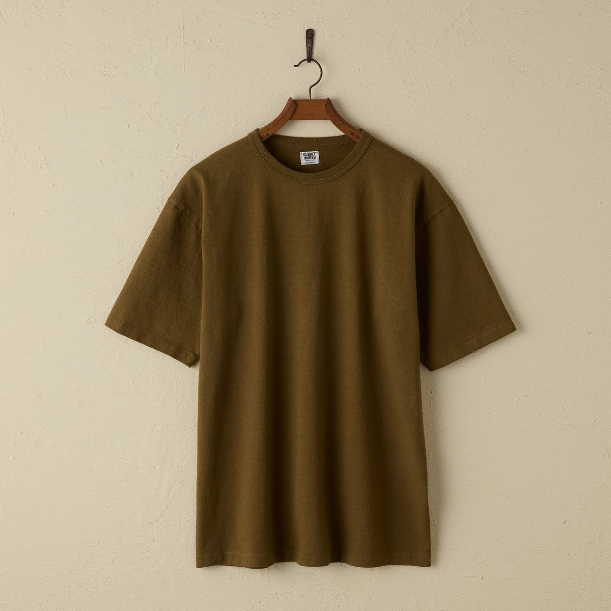 lot.37001 HEAVY WEIGHT SHORT SLEEVE Tee<KHAKI>