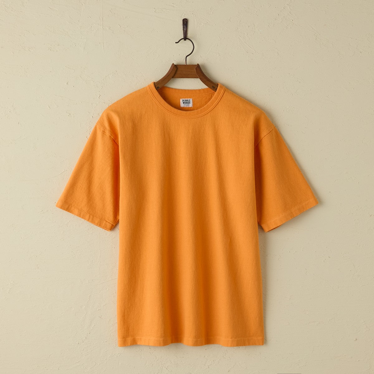 lot.37001 HEAVY WEIGHT SHORT SLEEVE Tee<FADE ORANGE>
