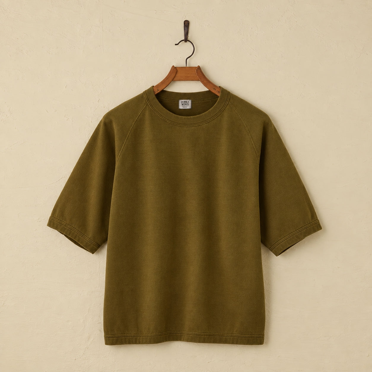 lot.37005 HEAVY WEIGHT RAGLAN SLEEVE Tee (KHAKI)