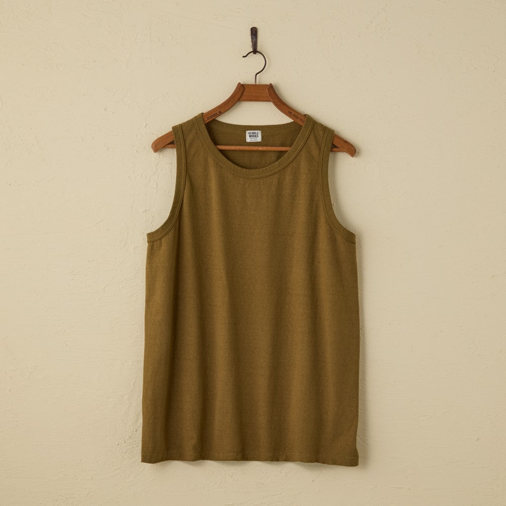 lot.39001 BASIC TANKTOP (KHAKI)