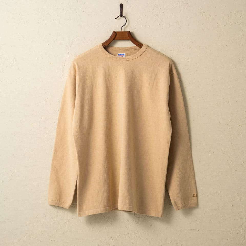 lot.58001 "STAND WHEEL"  H/W LONG SLEEVE Tee<EGG>