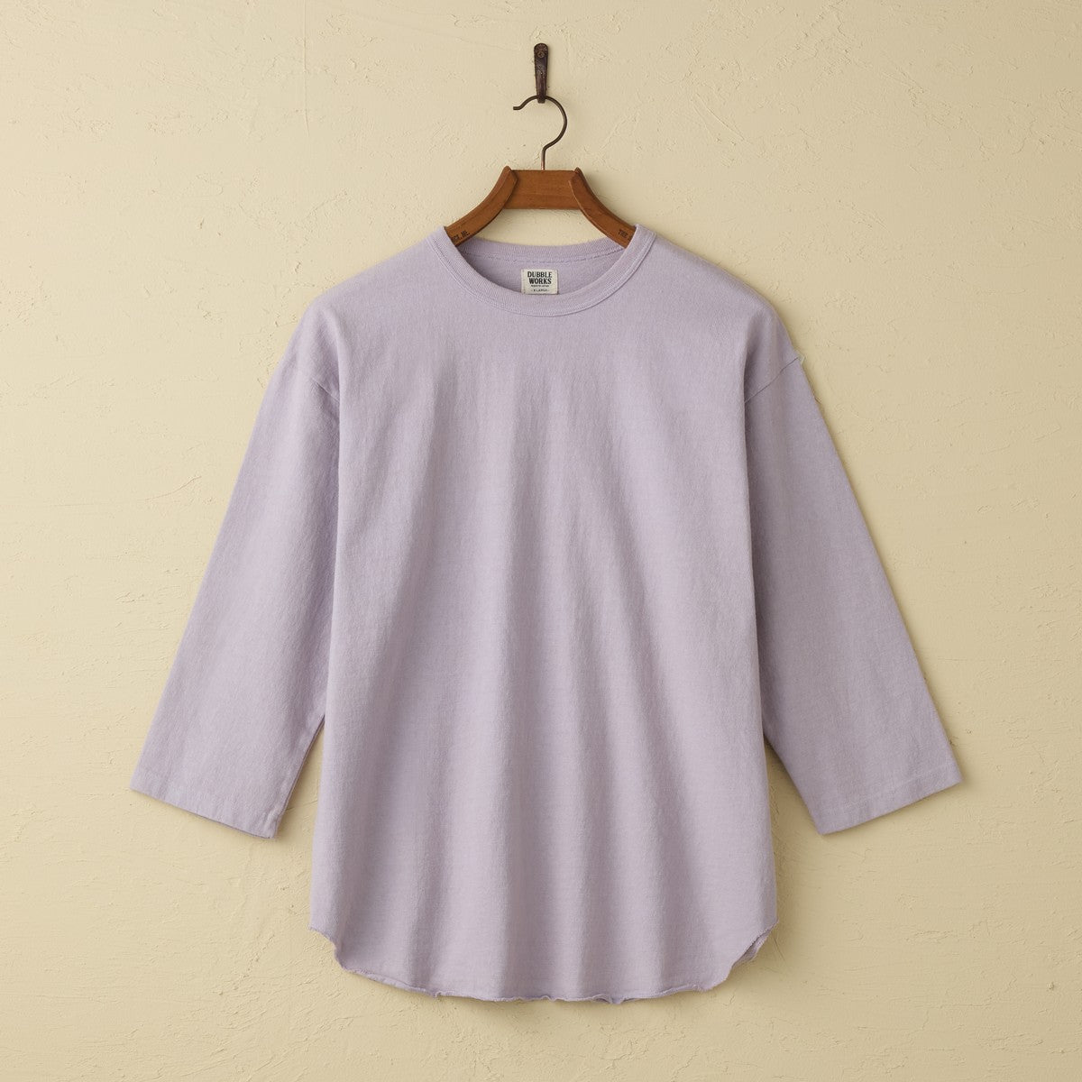 lot.58105 HEAVY WEIGHTBASEBALL Tee (LAVENDER)