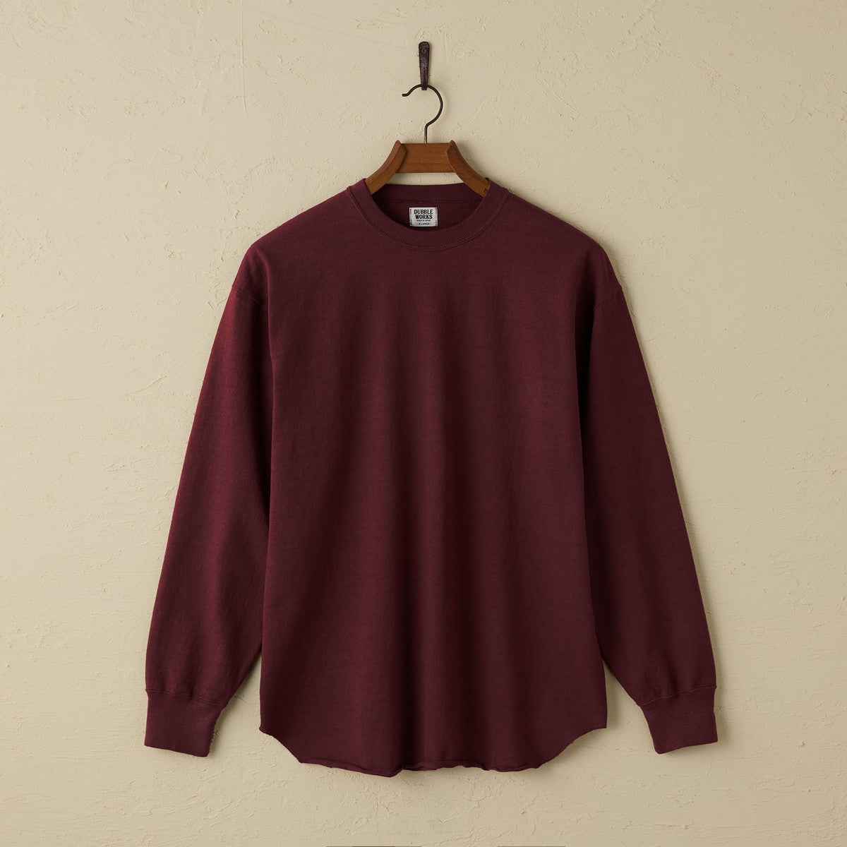 lot.58106 HEAVY WEIGHTBASEBALL Tee (BORDEAUX)