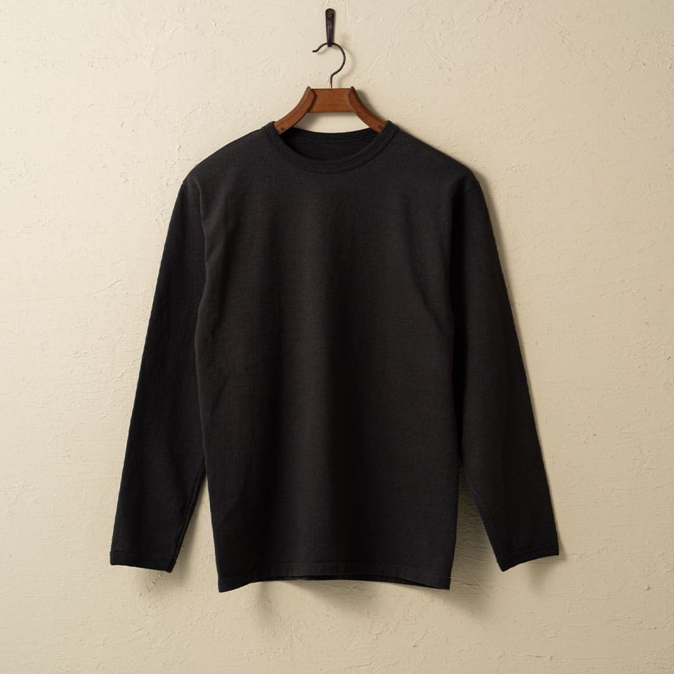 lot.58001 "STAND WHEEL"  H/W LONG SLEEVE Tee<SUMIKURO>