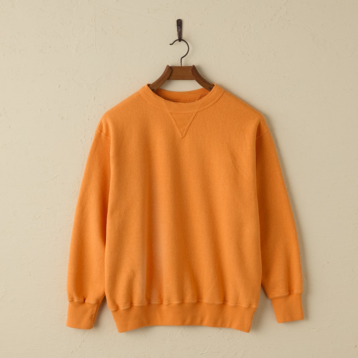 lot.86001 "LOOP WHEEL”SWEAT SHIRTS<FADE ORANGE>