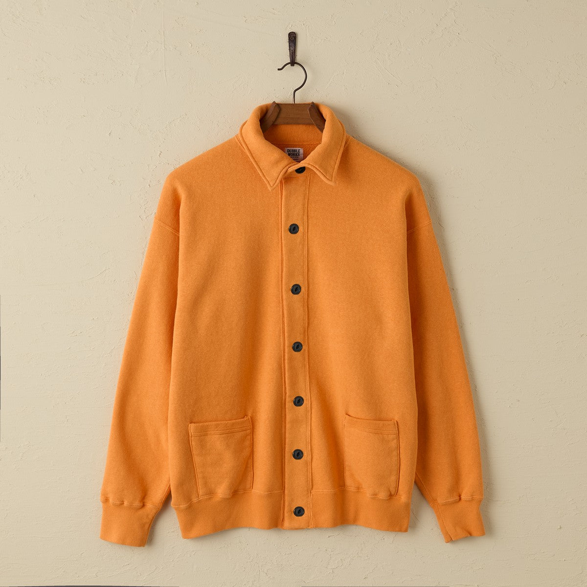 lot.86016 "LOOP WHEEL”SWEAT JACKET<FADE ORANGE>