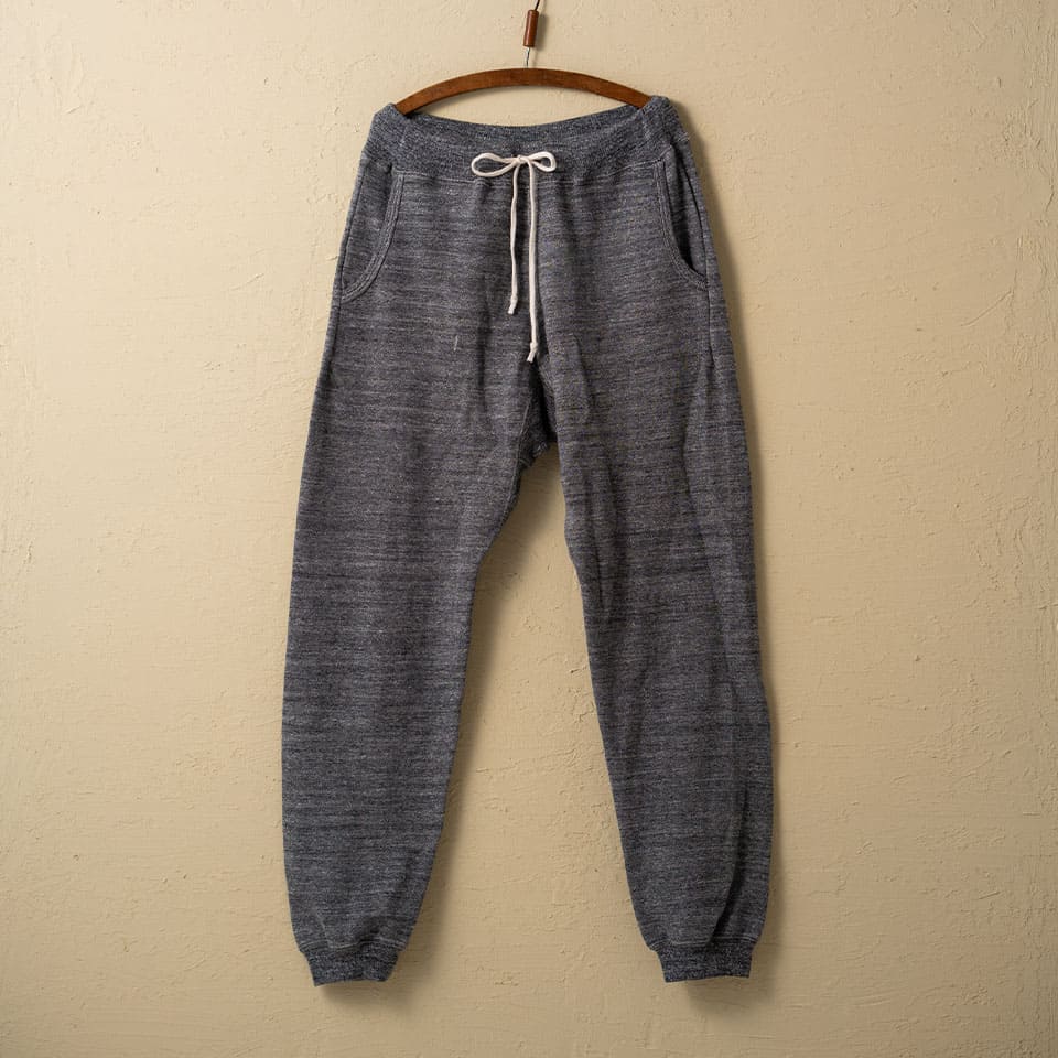 lot.87006 "LOOP WHEEL”SWEAT PANTS<HEATHER CHARCOAL>