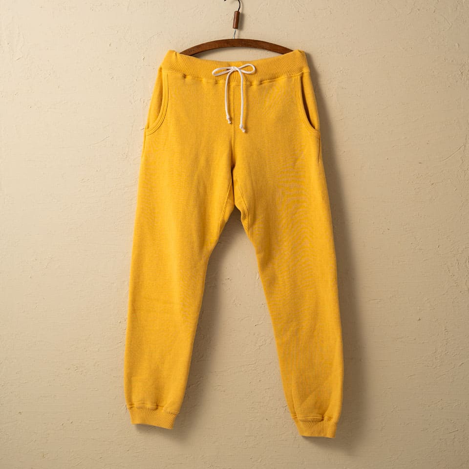 lot.87006 "LOOP WHEEL”SWEAT PANTS<CITRUS>