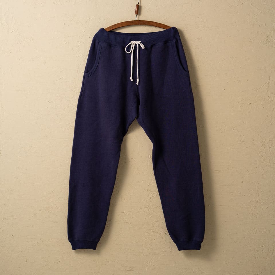 lot.87006 "LOOP WHEEL”SWEAT PANTS<NAVY>