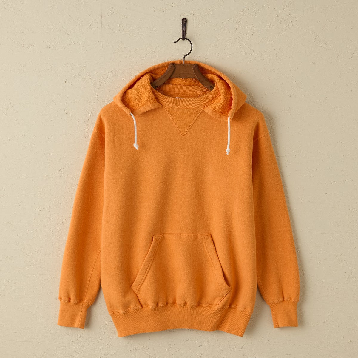lot.86018 "LOOP WHEEL”AFTER HOOD SWEATSHIRT<FADE ORANGE>