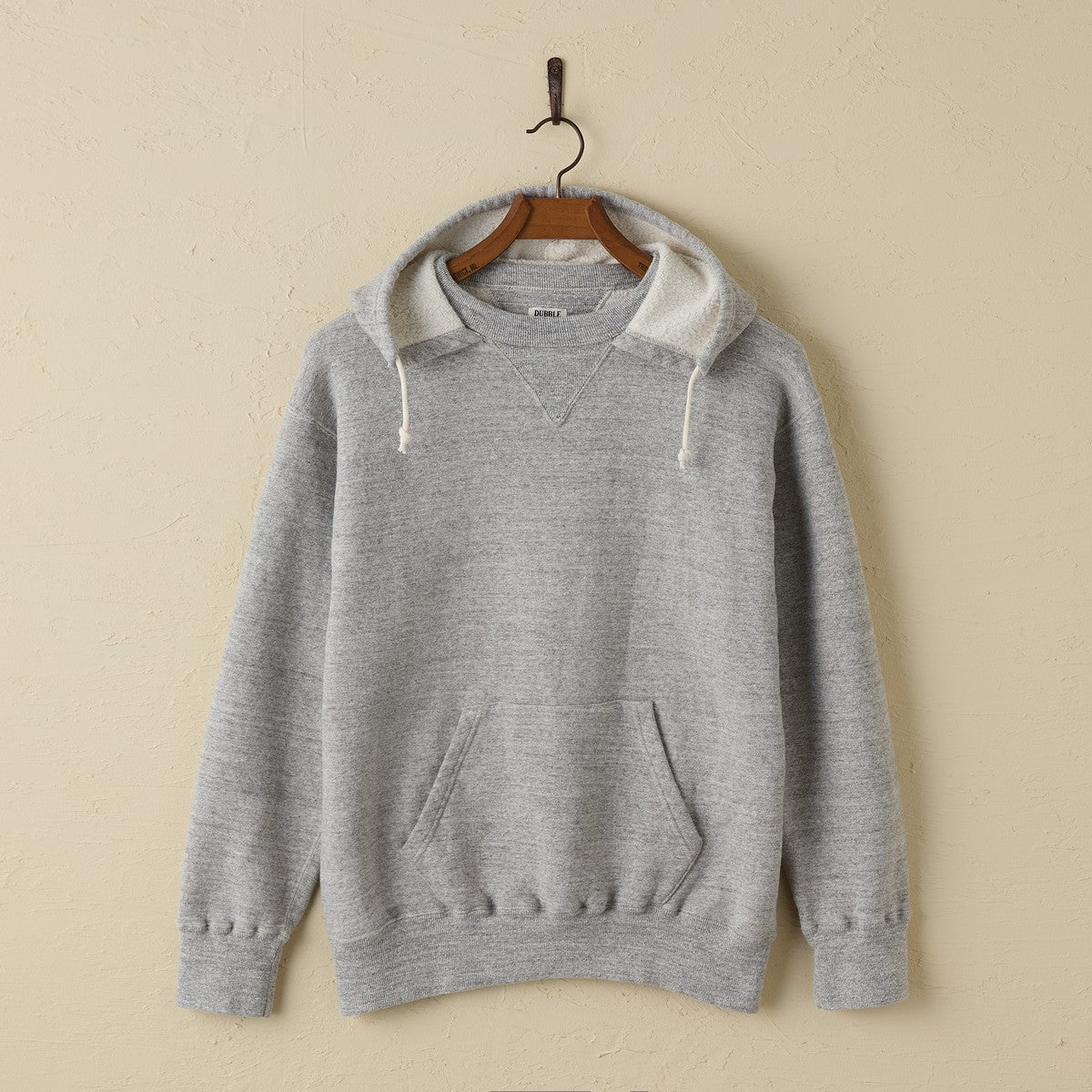 lot.86018 "LOOP WHEEL”AFTER HOOD SWEATSHIRT<HEATHER GREY>