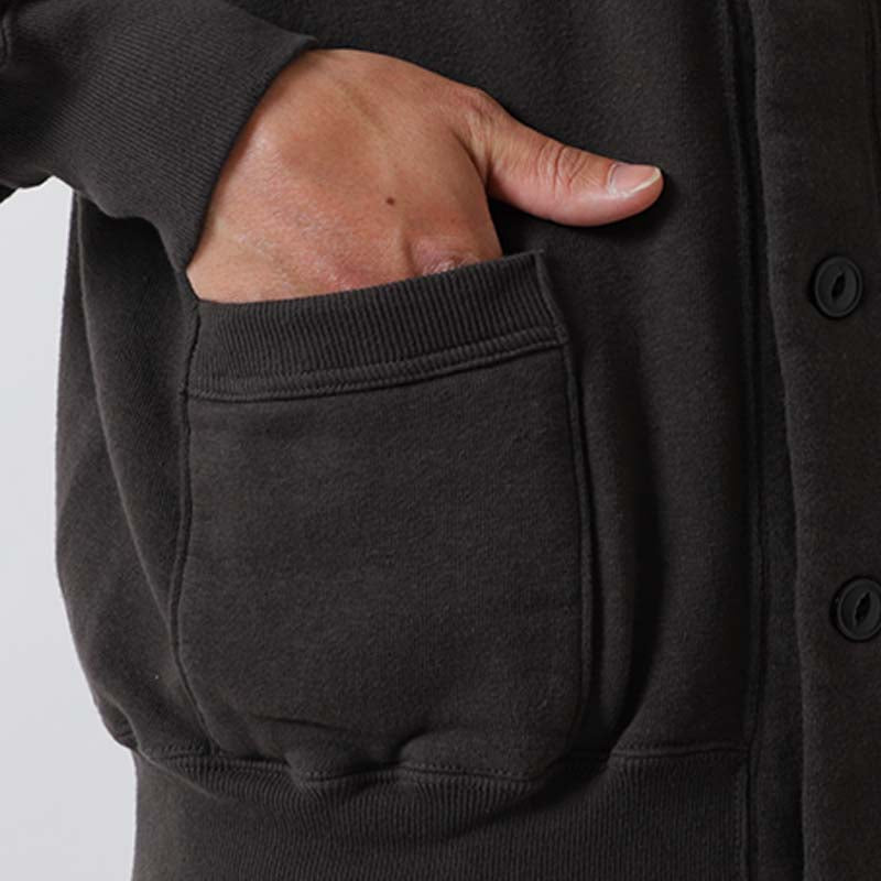 lot.86016 "LOOP WHEEL" SWEAT JACKET<KHAKI>