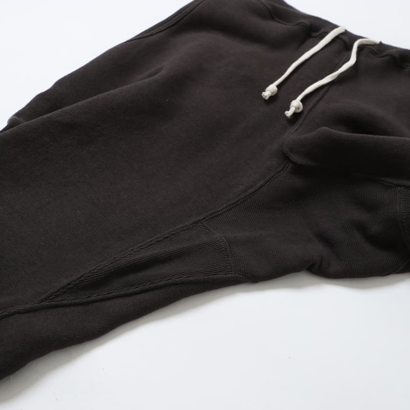 lot.87006 "LOOP WHEEL" SWEAT PANTS<heather grey></heather>