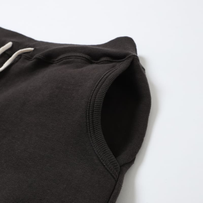 lot.87006 "LOOP WHEEL" SWEAT PANTS<heather grey></heather>