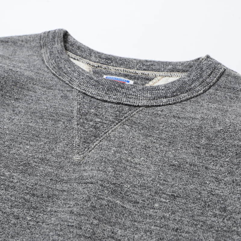 lot.86001 "LOOP WHEEL”SWEAT SHIRTS<HEATHER CHARCOAL>