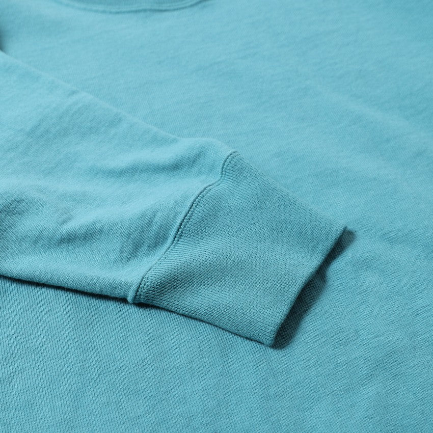 lot.58004 "STAND WHEEL”H/W MOCK NECK L/S TEE<SALMON PINK>