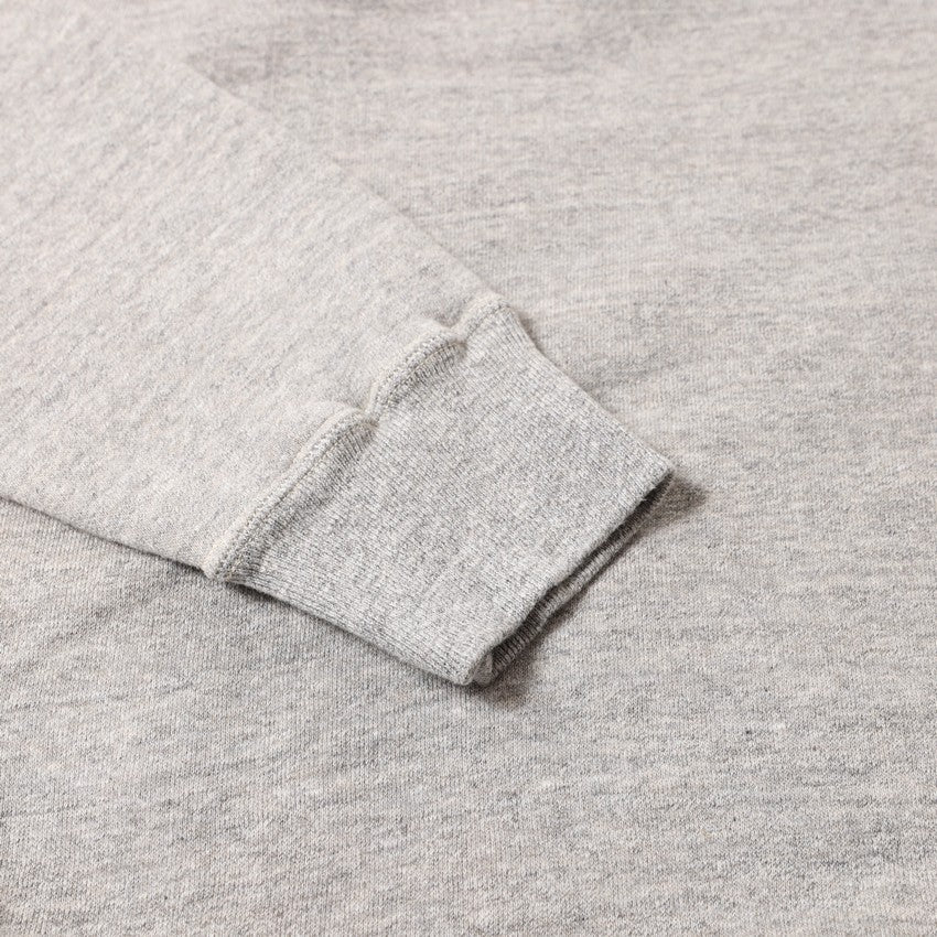 lot.86014 LOOP WHEEL” HIGHNECK HALF ZIP SWEATSHIRT<sumikuro></sumikuro>