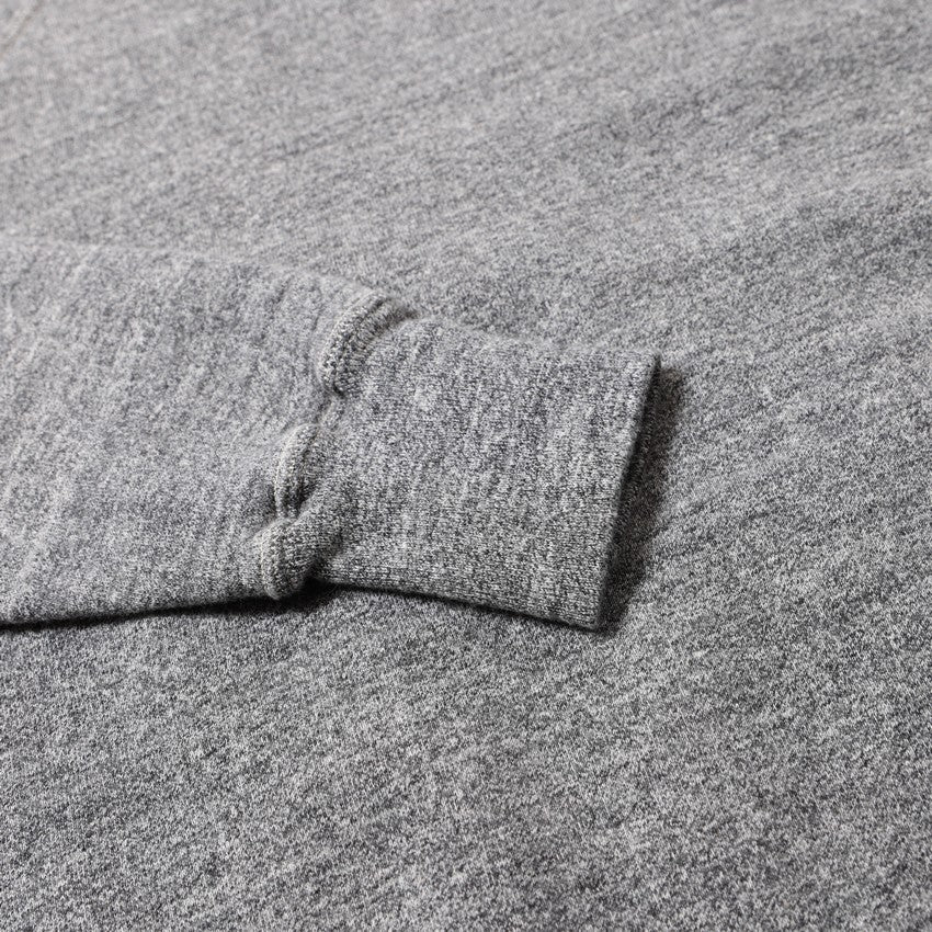 lot.86013 "LOOP WHEEL”TURTLENECK SWEAT SHIRTS<HEATHER GREY>