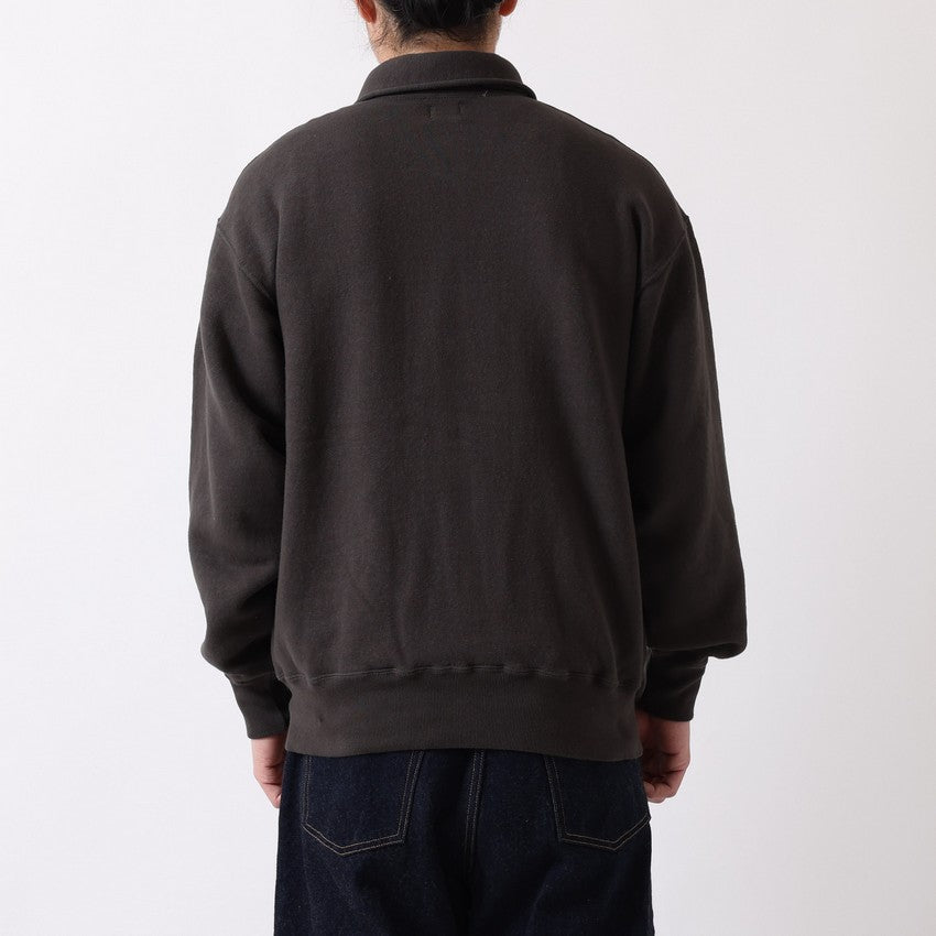 lot.86016 "LOOP WHEEL”SWEAT JACKET<HEATHER CHARCOAL>