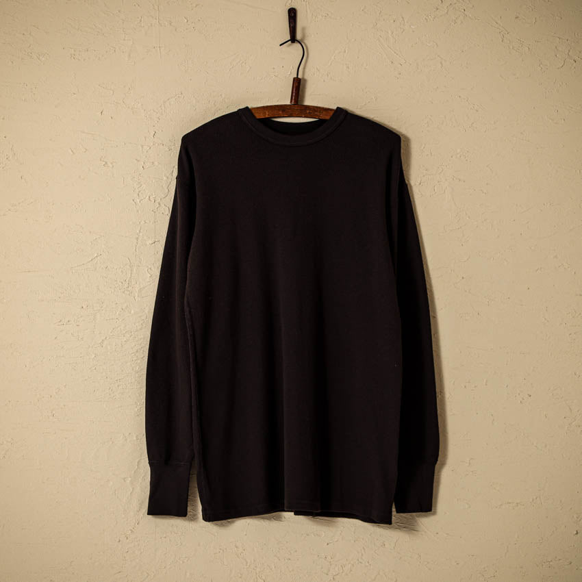 lot.54002 THERMAL CREW NECK TEE<SUMIKURO>