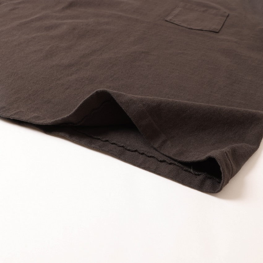 lot.37002 HEAVY WEIGHT SHORT SLEEVE Pocket Tee<BORDEAUX>