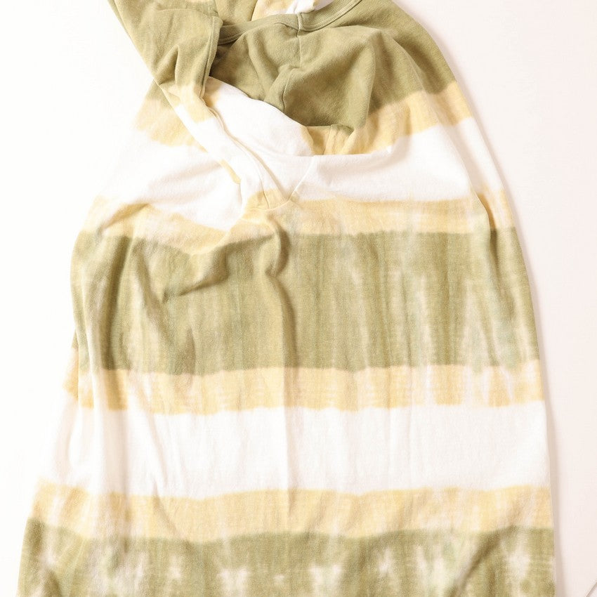 lot.53007TB LONG SLEEVE TIE DYE BORDER Tee<brick></brick>