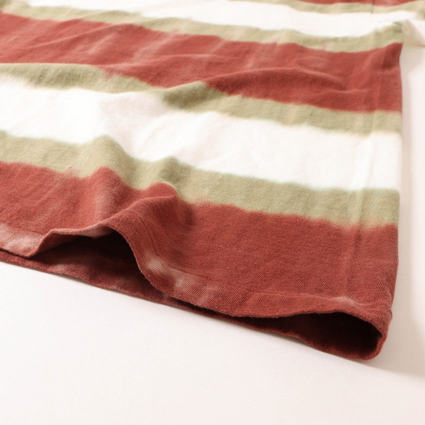 lot.33005TB SHORT SLEEVE TIE DYE BORDER Tee<brick></brick>