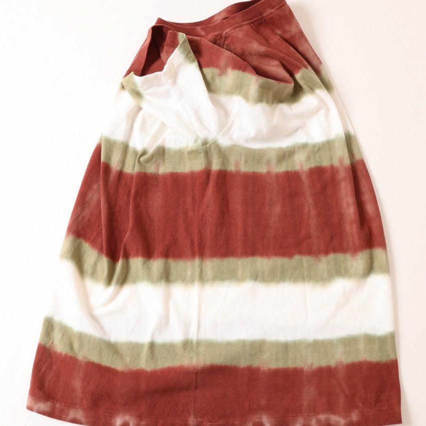 lot.33005TB SHORT SLEEVE TIE DYE BORDER Tee<brick></brick>