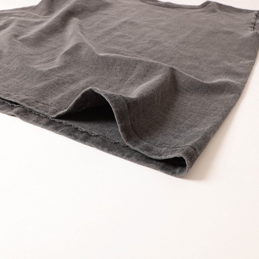 <Pre-order item>lot.58001IND HEAVY WEIGHT LONG SLEEVE Tee INDIGO DYE<indigo></indigo>