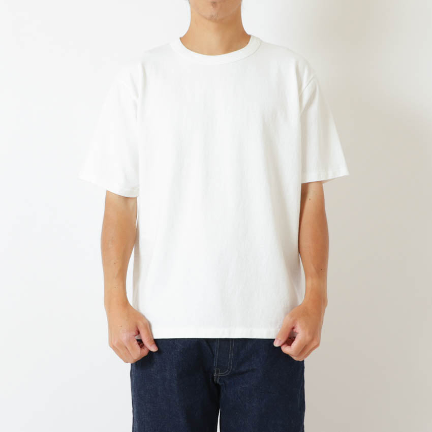 <予約商品>lot.37001IND HEAVY WEIGHT SHORT SLEEVE Tee INDIGO DYE<INDIGO>