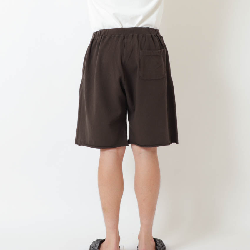lot.84002PD SWEAT SHORT PANTS PIGMENT DYE (PD.ORANGE)