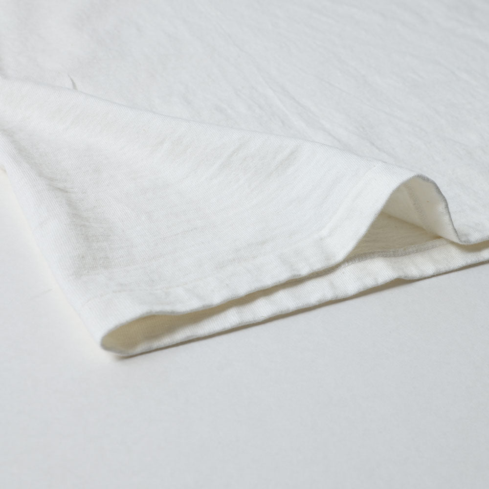 lot.35001PD FALLEN COTTON MID WEIGHT S/S TEE PIGMENTDYE(PD.SAX)