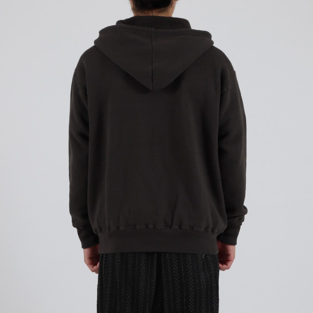 lot.86018 "LOOP WHEEL”AFTER HOOD SWEATSHIRT<SUMIKURO>