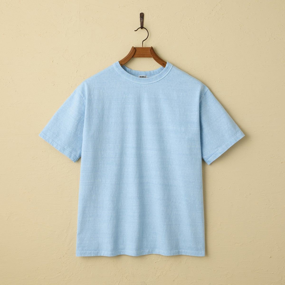 lot.35001PD FALLEN COTTON MID WEIGHT S/S TEE PIGMENTDYE(PD.SAX)