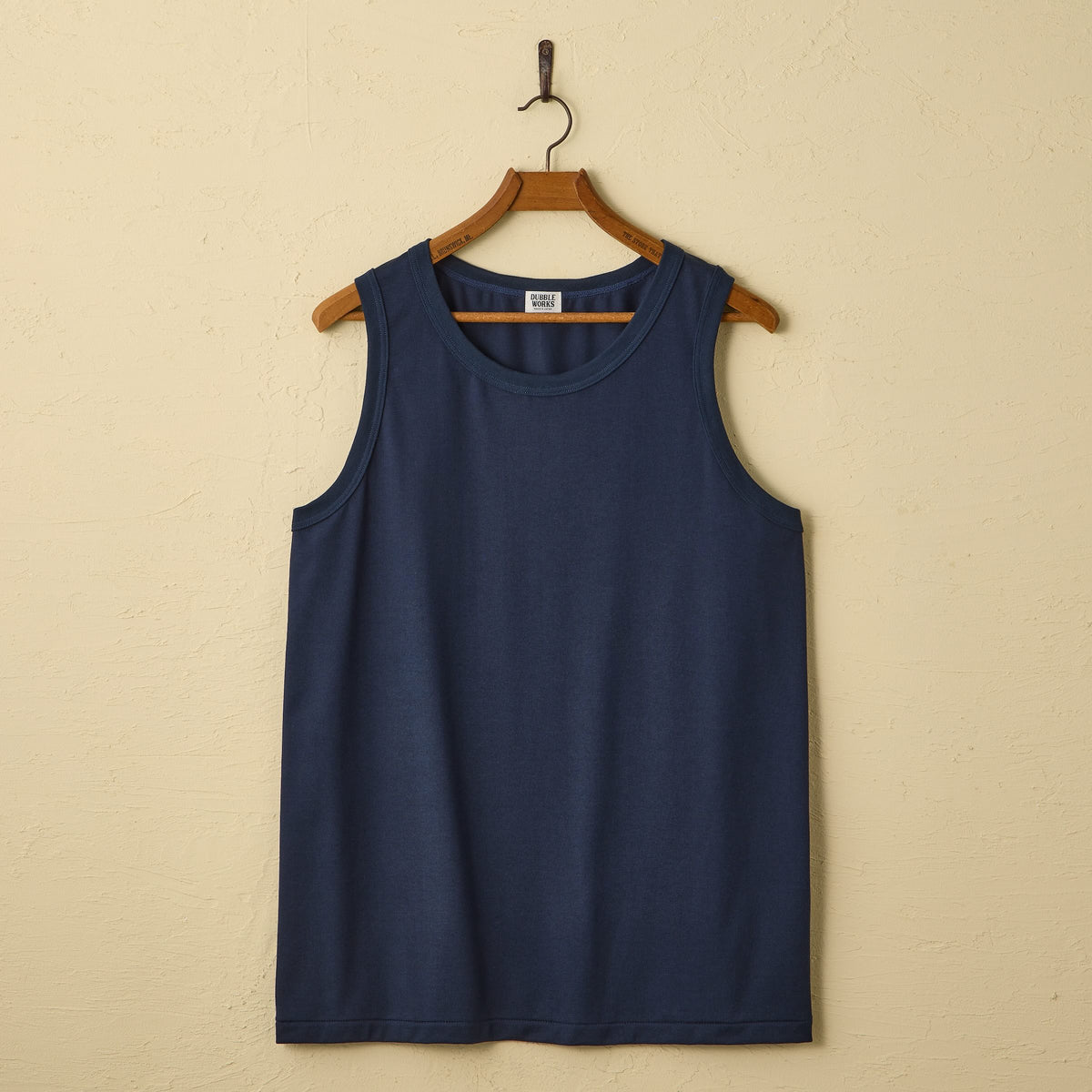 lot.38003ULT [6.2oz]  ULTIMATE ORGANIC COTTON TANKTOP(NAVY)