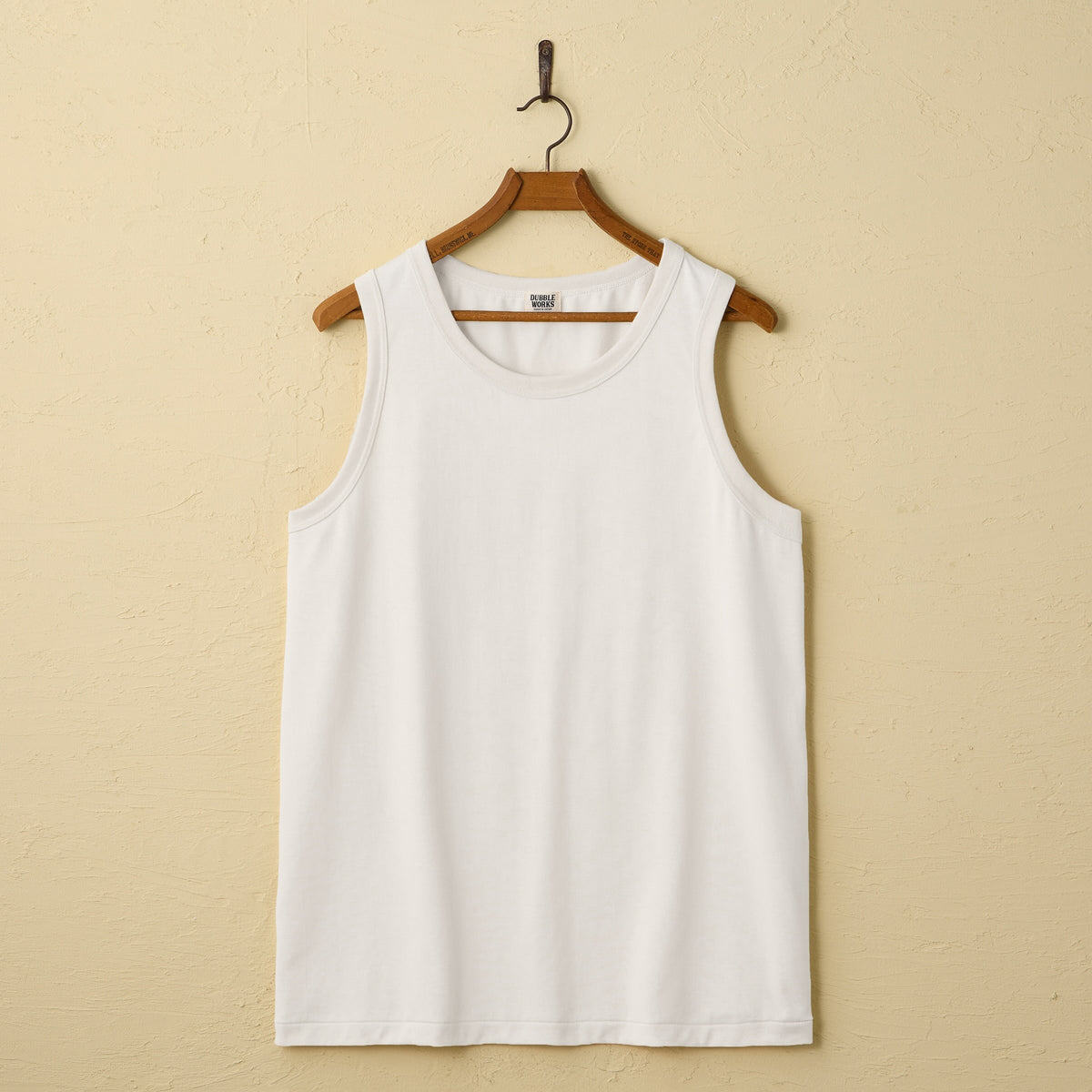 lot.38003ULT [6.2oz]  ULTIMATE ORGANIC COTTON TANKTOP(OFF WHITE)