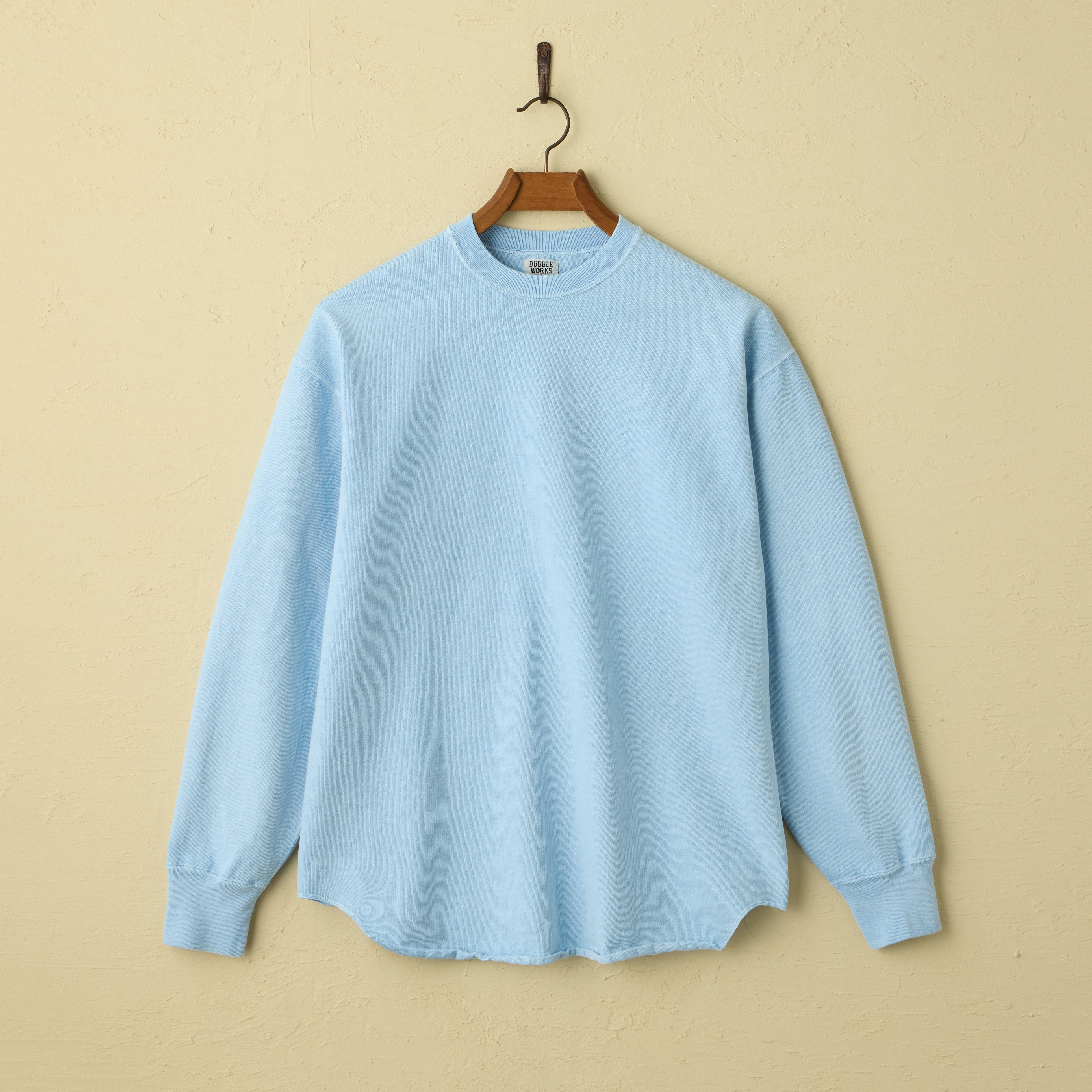 lot.58106PD HEAVY WEIGHTBASEBALL Tee PIGMENT DYE (PD.SAX)