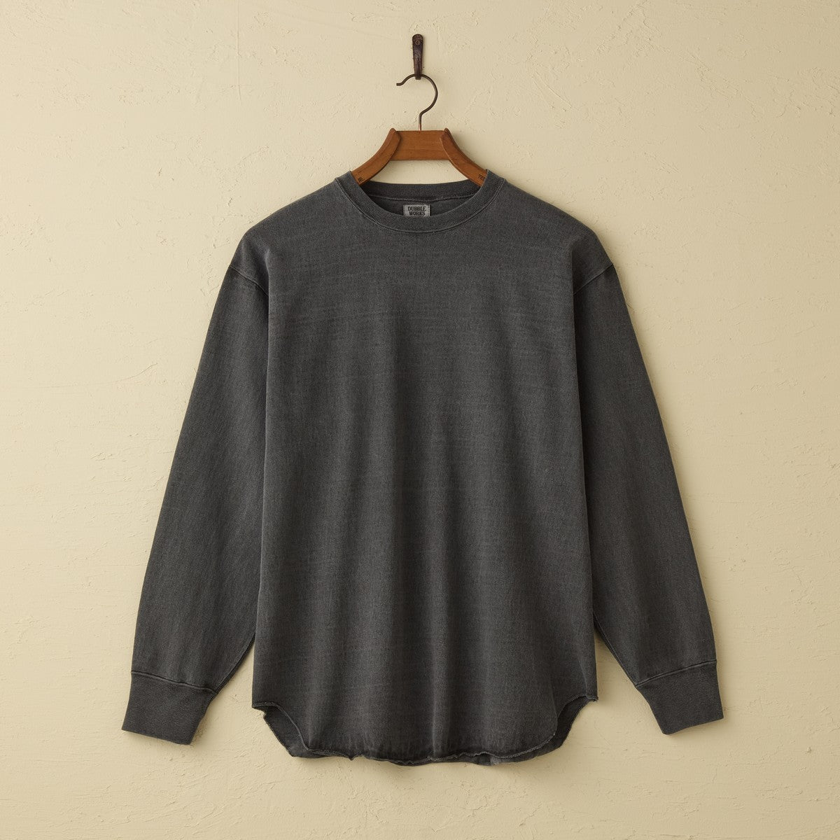 lot.58106PD HEAVY WEIGHTBASEBALL Tee PIGMENT DYE (PD.SUMIKURO)