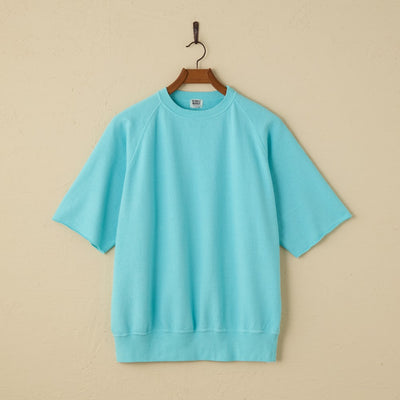 lot.74001 CUT OFF SLEEVE SWEAT SHIRT (MINT)
