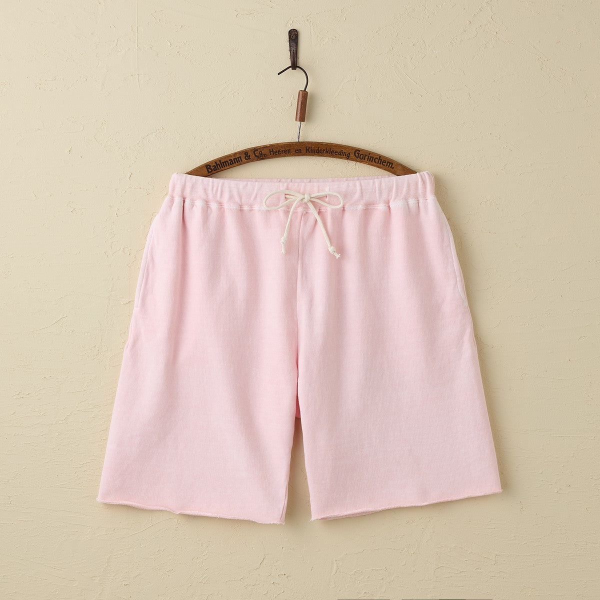 lot.84002PD SWEAT SHORT PANTS PIGMENT DYE<PD.PINK>