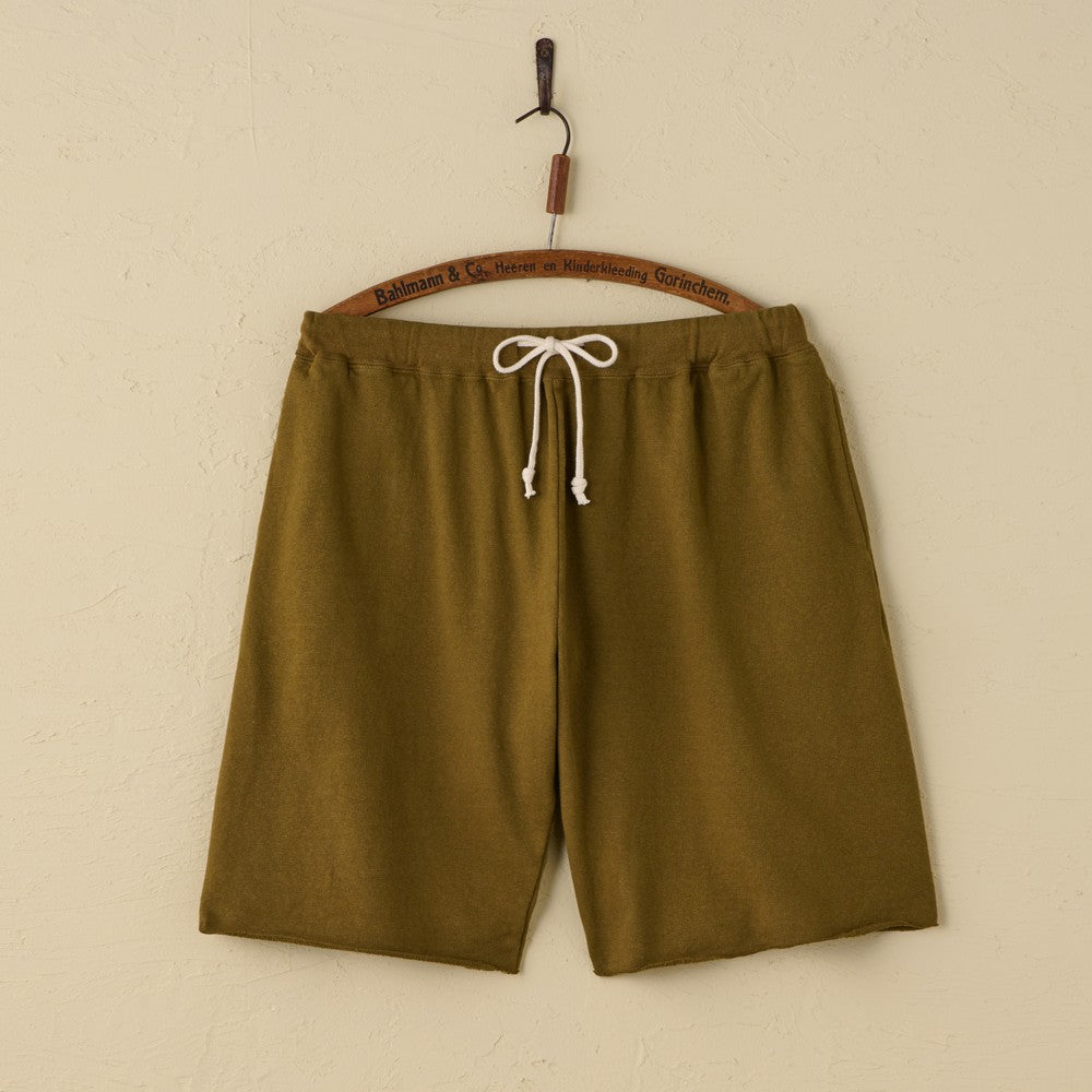 lot.84002 SWEAT SHORT PANTS (KHAKI)