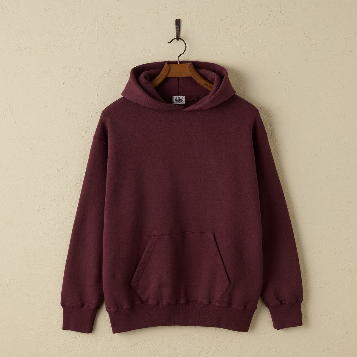 lot.86002 "LOOP WHEEL”SWEAT HOODIE<BORDEAUX>