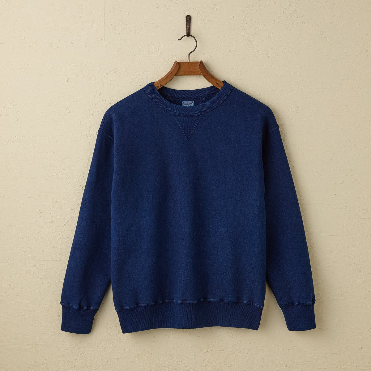 lot.86001IND "LOOP WHEEL”SWEAT SHIRTS INDIGO DYE<INDIGO>