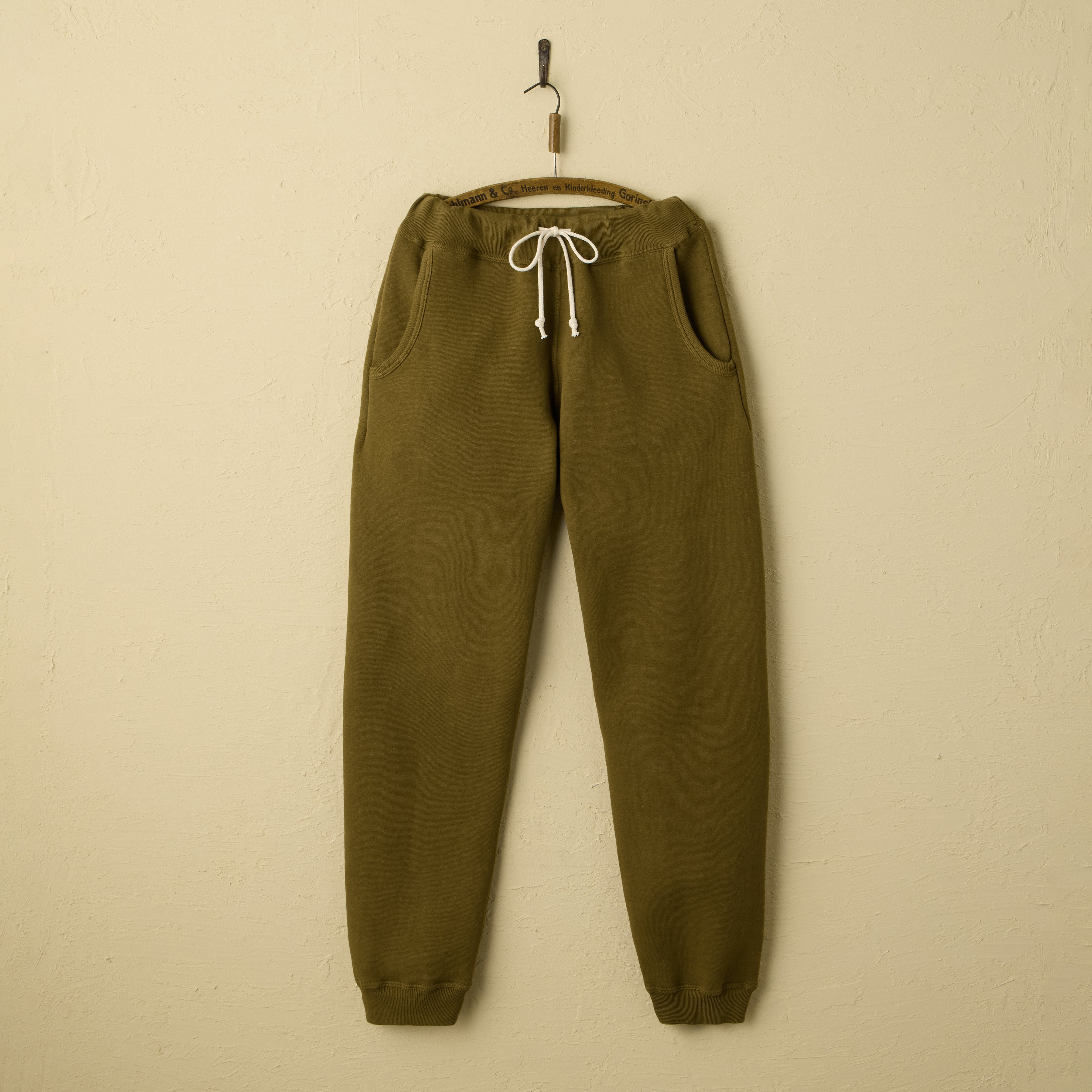 lot.87006 "LOOP WHEEL”SWEAT PANTS<KHAKI>