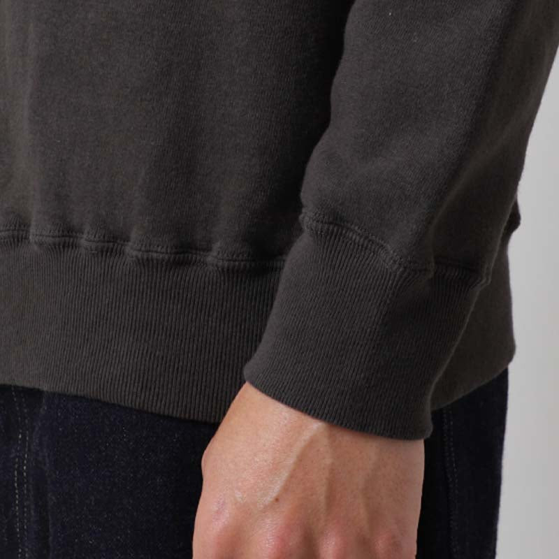 "LOOP WHEEL”RIB COLLAR SWEAT JACKET<SUMIKURO>